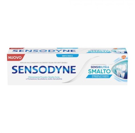 Sensodyne dentifricio sensibilità & smalto menta 75ml