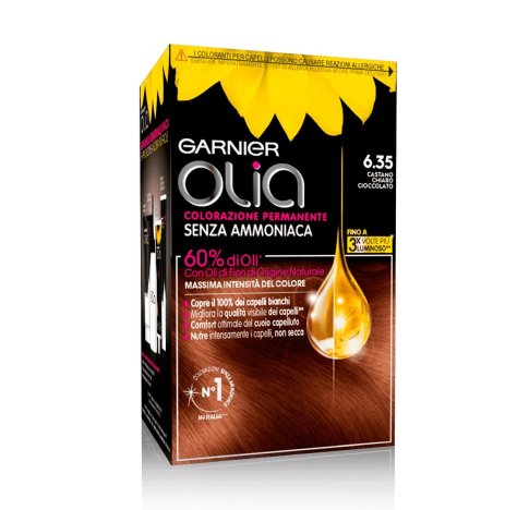 L'OREAL ITALIA SpA DIV. CPD Garnier olia colorazione permanente 6,35 castano chiaro cioccolato