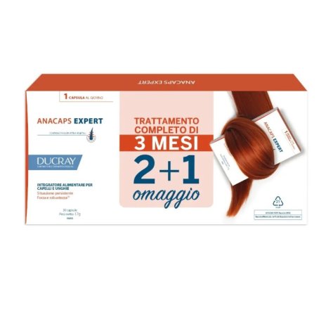 DUCRAY (Pierre Fabre It. SpA) Anacaps Expert capelli e unghie 3x30 capsule