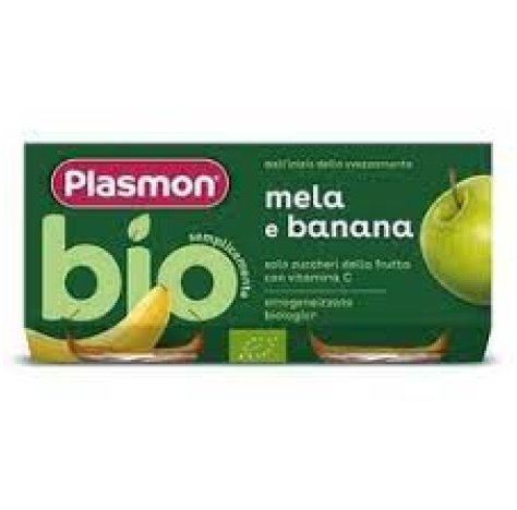 Plasmon Omog Banana Mela Bio2p