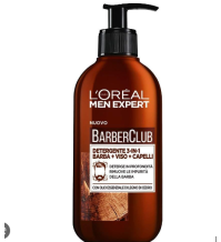 L'OREAL ITALIA SpA DIV. CPD Men barber detergente 3 in 1 viso barba e capelli