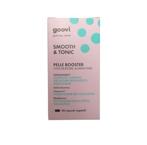 Goovi Smooth & Tonic Integratore Pelle Booster 60 Capsule Vegetali