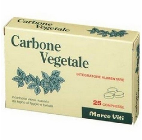 MARCO VITI FARMACEUTICI SpA Marco Viti - Carbone Vegetale 25 Compresse