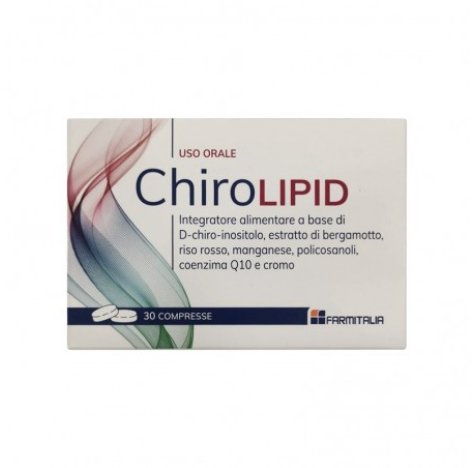 FARMITALIA - Chirolipid 30 Compresse - Integratore Per Il Colesterolo