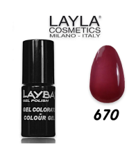 LAYLA COSMETICS Srl Layba Gel Polish N.670 Scarlet