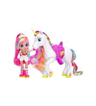 BFF BY CRY BABIES Dreamy & Rym - Pack Deluxe Include la bambola fashion esclusiva ed articolata Dreamy e il suo Unicorno Rym-Giocattolo Ottimo per Bambini +5 Anni