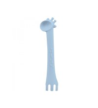 Cucciaio*silicone Giraffa Blu