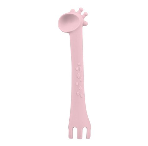 Cucciaio*silicone Giraffa Rosa