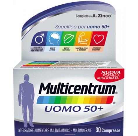 PROGRAMMI SANIT.INTEGRATI Srl Multicentrum uomo 50+ 30 compresse