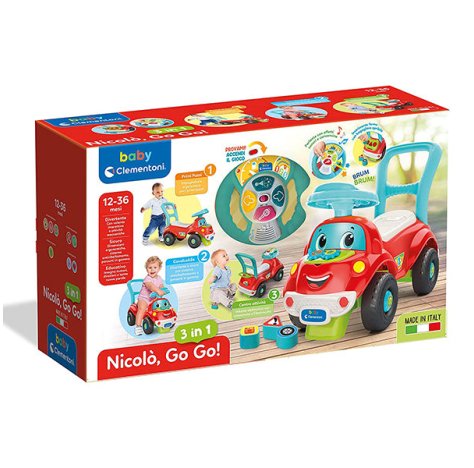 CLEMENTONI SpA Baby Clementoni Nicolo' go go 3 In 1