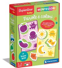 CLEMENTONI SpA Montessori Baby Parole Colori