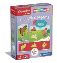 CLEMENTONI SpA Montessori Baby Animali E Sagome