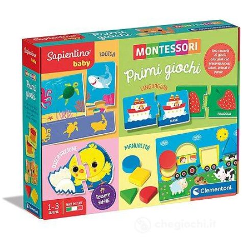 CLEMENTONI SpA Montessori Baby - Primi Giochi