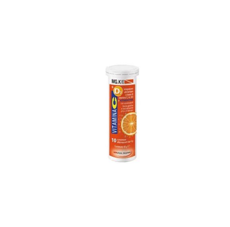 POOL PHARMA Srl Mgk-vis vitamina C+D3+A compresse effervescenti