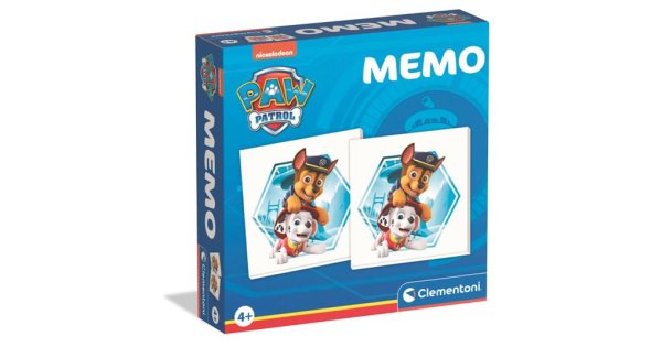 CLEMENTONI SpA Made In Italy Memo Games Memo Paw Patrol