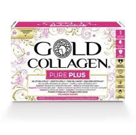 MINERVA RESEARCH Gold collagen pure plus 10 flaconcini