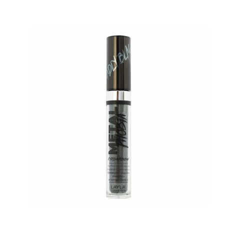 LAYLA COSMETICS Srl Layla Ombretto METAL PHOBIA EYESHADOW N.8 "Deadly Black", 8ml      __+1COUPON__