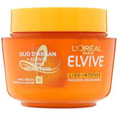 Elvive Maschera liss intense capelli secchi 300ml