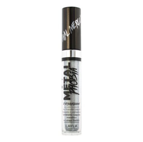 LAYLA COSMETICS Srl  Layla Ombretto METAL PHOBIA EYESHADOW N.7 "Lethal Mercury", 8ml      __+1COUPON__