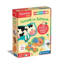 CLEMENTONI SpA Montessori Baby Cuccioli Fattoria