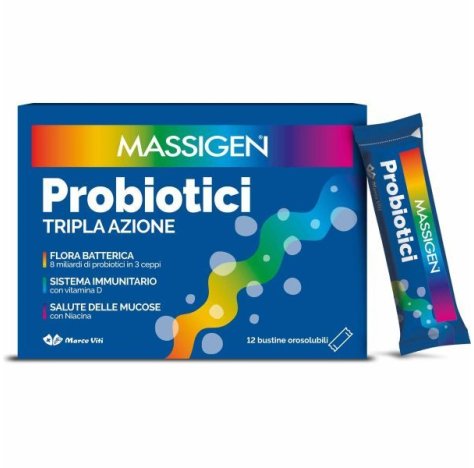 MARCO VITI MASSIGEN PROBIOTICI 12 STICK OROSOLUBILI