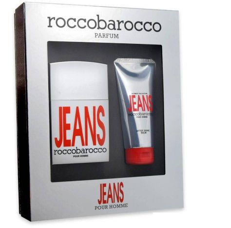 ROCCO BAROCCO Jeans confezione Eau de Toilette 75ml + Balsamo dopobarba
