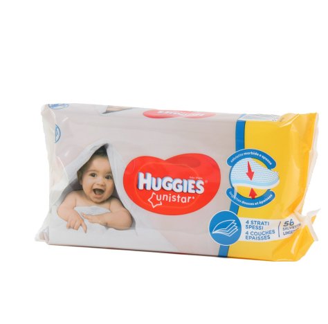 HUGGIES SALVIETTINE UNISTAR (56 pezzi) 