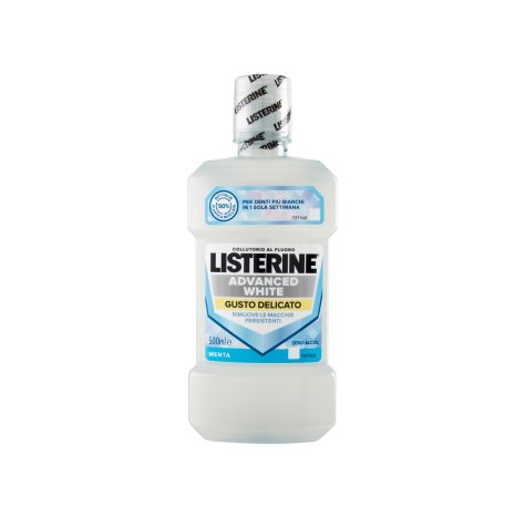 LISTERINE ADVANCED WHITE DEL