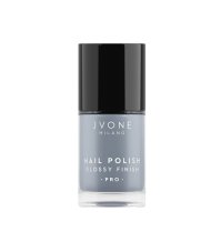 JVONE Nail Polish glossy finish silver