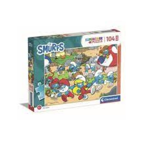 CLEMENTONI SpA Puzzle 104 Maxi The Smurfs