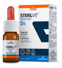 STERILFARMA Srl Sterilvit D3 gocce 5ml