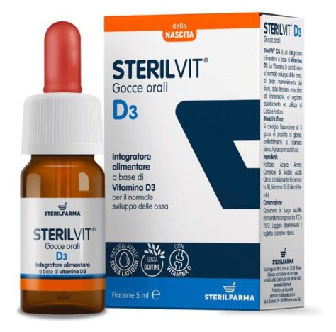 STERILFARMA Srl Sterilvit D3 gocce 5ml