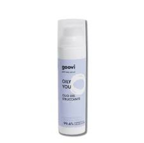 GOOVI OLIO GEL STRUCCANTE 75ML - CON OLIO DI MANDORLE E ESTRATTI IDRATANTI 