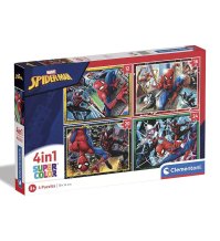 CLEMENTONI SpA Puzzle Spiderman 4 in1 