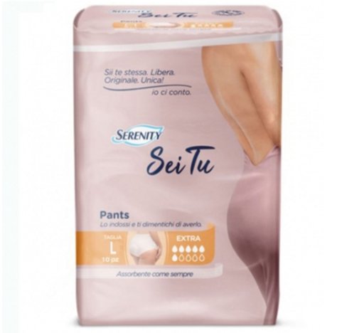 SERENITY Spa Serenity pants advance extra taglia L 10 pezzi  