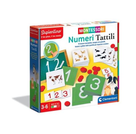 CLEMENTONI SpA Montessori Numeri Tattili