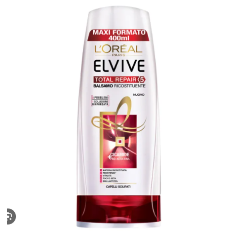 L'OREAL ITALIA SpA DIV. CPD Elvive Balsamo total repair 5 400ml