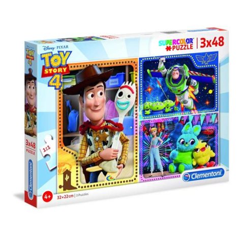 CLEMENTONI SpA Puzzle 3x48 Toy Story