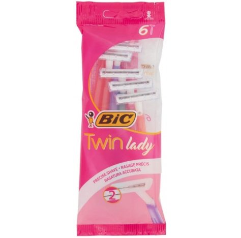 BIC TWIN LADY 6 PEZZI 