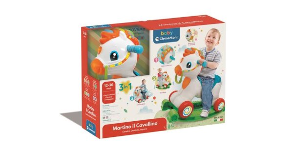 Martino Cavallino Cavallino Clementoni Bimba Baby Clementoni
