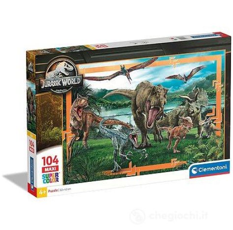 CLEMENTONI SpA Puzzle 104 Maxi Jurassic World