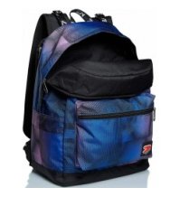 SEVEN Reversibile backpack cyberspace led su spallaccio