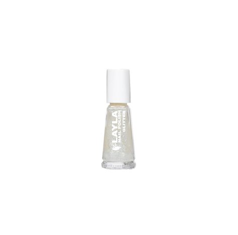 LAYLA COSMETICS Srl  Layla Smalto Glitter Bianco   __+1COUPON__