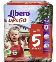 Libero Up&go Pann 5 10-14 20pz