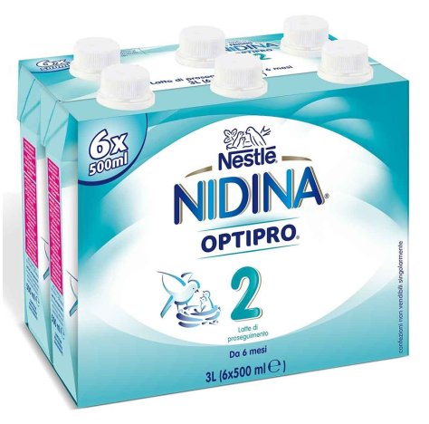 Nidina 2 Latte Liquido 6x500ml