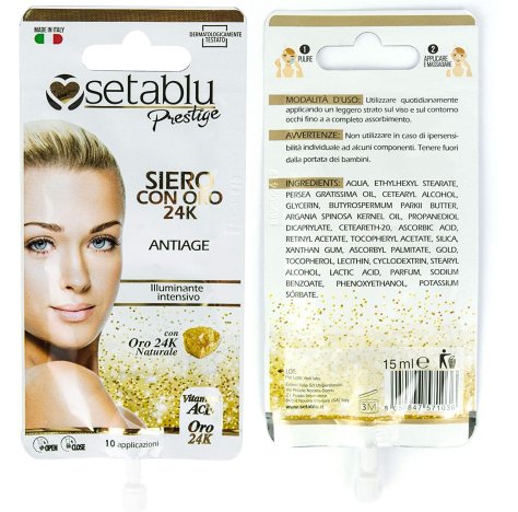 Setablu Siero Viso Ill Oro 24k