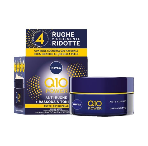 BEIERSDORF SpA Nivea Crema Antirughe Notte Rimpolpante Q10