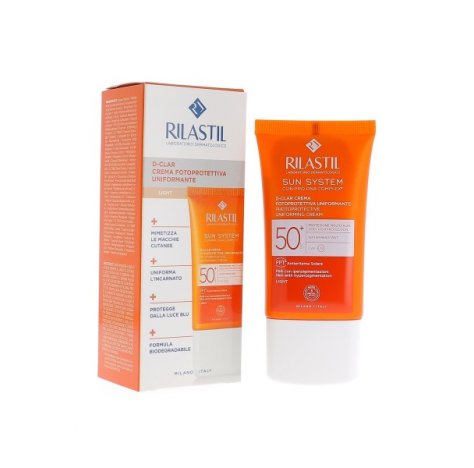 ISTITUTO GANASSINI Spa Rilastil sun system D-Clar crema light 50+