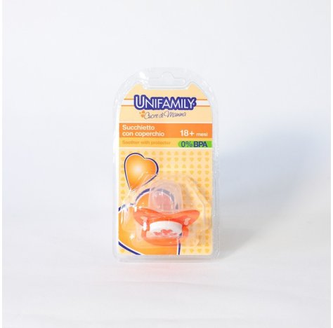 UNIFAMILY Srl Unifamily succhietto con coperchio 18+ arancione