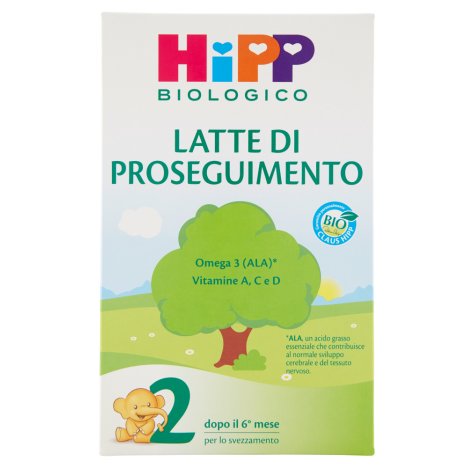 HIPP ITALIA Srl Hipp Bio 2 Latte proseguimento 600g 